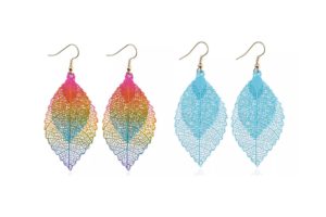 Vintage Leaf Earrings-